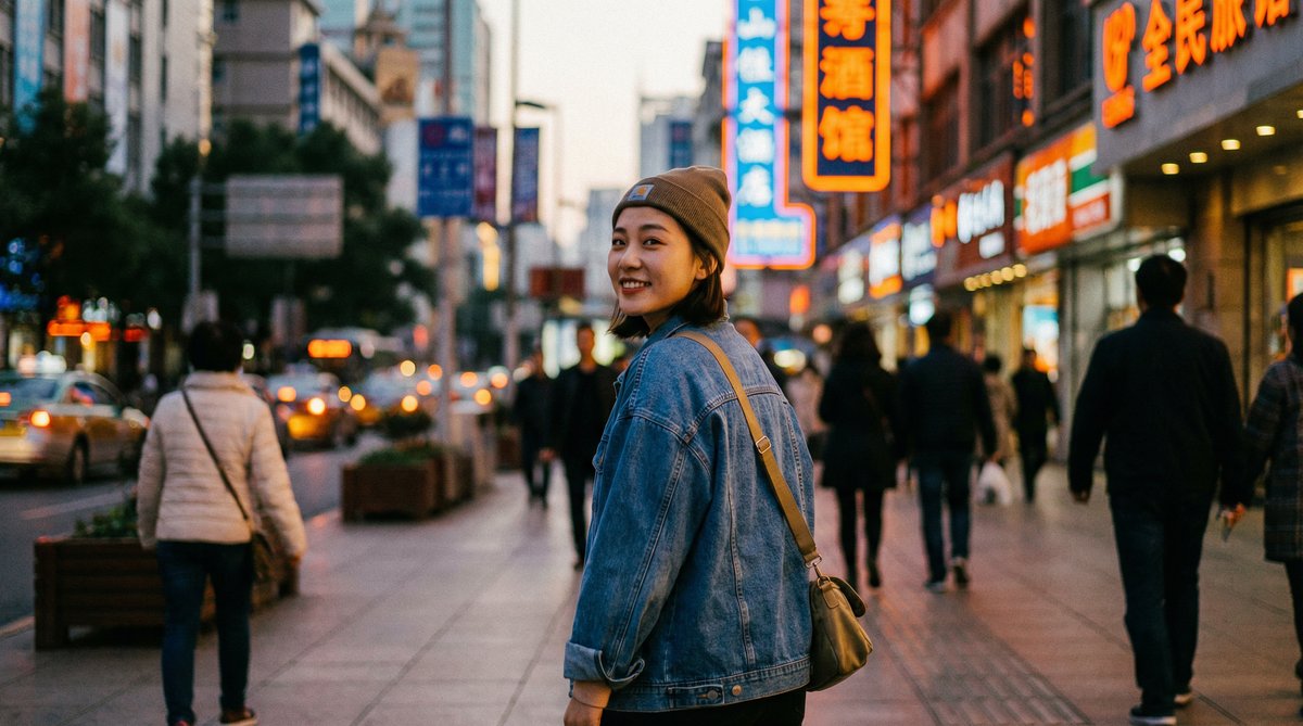 女神视频城市街拍写真视频